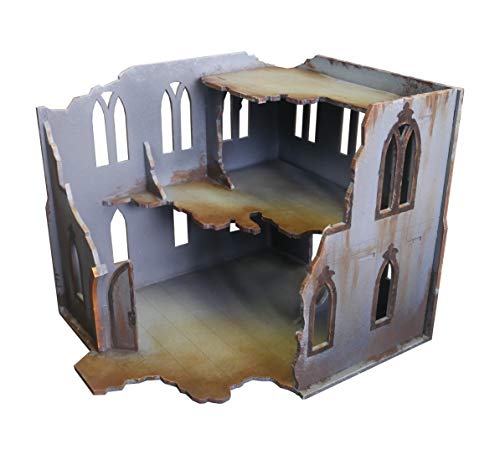 Frontline Gaming - ITC Terrain - Gothic Ruins: Manor - Tabletop Miniatures Wargame 28mm Scenery Terrain