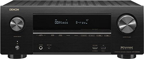 Denon AV Receivers Audio & Video Component Receiver BLACK (AVRX2500)