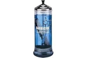 BEAUTYLIFE Beauty Life Salon Glass Jar for Ste-rili-zer Salons and Barbers Salon Tools Storage