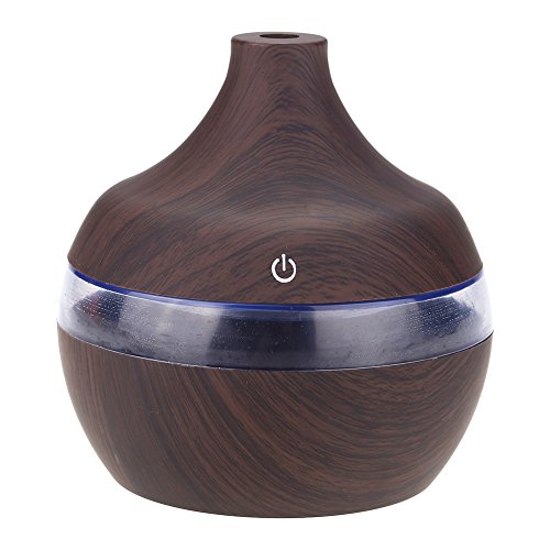 Portable Mini Humidifier, Small Cool Mist Sprayer Super Quiet Personal Desk Adjustable Moisturizing Mists Vaporizer Compact Air Ultrasonic Diffuser for Bedroom Travel Car Office Home Whole House