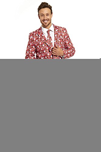 YOU LOOK UGLY TODAY Mens Christmas Suit Party Funny Ugly Novelty Xmas Jacket Costume