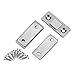 Yosoo 2Pcs Door Catch Ultra Thin Strong Magnetic Catch with Screws for Home Furniture Cabinet Cupboard