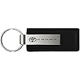 Toyota Camry Black Leather Key Chain