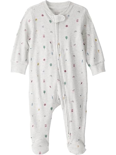 little planet by carter's Girl Sleep and Play made with Organic Cotton, Icon Pr…