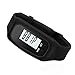 Perman Durable Digital LCD Pedometer Run Step Walking Distance Calorie Counter Watch Bracelet (Black )