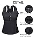 KINJOHI Women Waist Trainer Corset Trimmer Belt Body Shaper Slimming with Zipper S-7XL