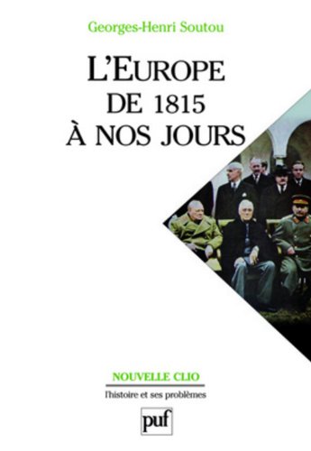 L' Europe de 1815 à nos jours
