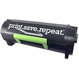 Print.Save.Repeat. Lexmark 501H High Yield Remanufactured Toner Cartridge for MS310, MS312, MS315, MS410, MS415, MS510, MS610 [5,000 Pages]