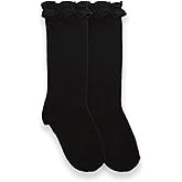 Jefferies Socks Girls' Ruffle Knee High