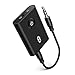 TaoTronics Bluetooth 5.0 Transmitter and Receiver, 2-in-1 Wireless 3.5mm Adapter (aptX Low Latency, 2 Devices Simultaneously, For TV/Home Sound System/Car/Nintendo Switch) primary