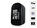 Concord Fingertip Pulse Oximeter with Reversible Display - Blood Oxygen Saturation Monitor with Carrying Case, Batteries and Lanyard - Easy to Use, Accurate SpO2 & Pulse Measurement (Black Ox)