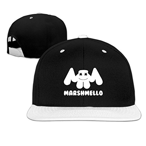 Buy LOVEHOLIC Cool Unisex Marshmello Snapback HipHop Hat Flat Peaked