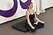 YogaAccessories Cotton Zabuton Meditation Cushion - Black