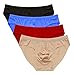 YATEEN Mens Traceless Underwear Ice Silk Briefs 4-pack Mixed Color 1