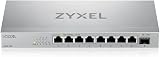 Zyxel 8-Port 2.5G Unmanaged Switch XMG-108 with 1x 10G SFP+ Desktop Wall Mount view 3