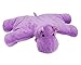 Sasha the Hippo Plush Toy Stuffed Animal Pillow Purple
