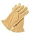 Pratt and Hart Men's Deerskin Winter Gloves with Thinsulate Lining
