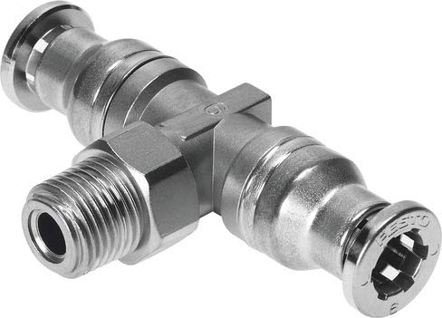 Festo 164204 Model CRQST-1/4-8 Push-In T-Fitting