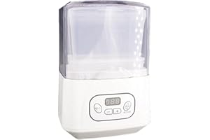 Kenntsh 1L Electric Yogurt Maker Automatic Constant Temperature Yogurt Machine DIY Yogurt Rice Wine Natto Maker US Plug