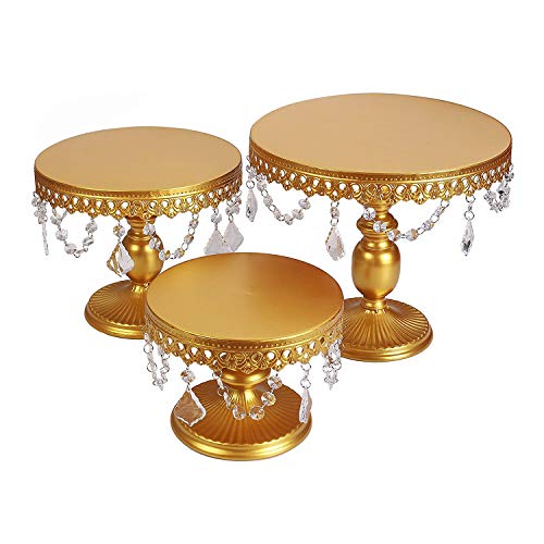 Cake Stand Set. Jack Cube Cake Stand Set of 3, Cupcake Display Supplies