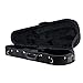 Knox Gear Baritone Ukulele Case - Durable, Water-Resistant, Padded, Protective Case with Handle, Adjustable Shoulder Strap and Storage Pouch (Black)