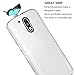 PLESON Moto G4 Play Case, [TOU] Moto G4 Play Clear Case Cover, Premium Crystal Clear Case Lightweight/NO Bulkiness/Shock Absorption/Scratch Resistant Soft TPU Bumper Case for Moto G4 Play