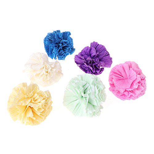Numkuda 5pcs Cat Toys Colorful Paper Ball Dogs Puppy Kitten Chew Bite
