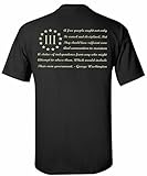 Patriot Apparel Molon Labe Come and Take Them 2nd Amendment T-Shirt Design (X-Large, Black)