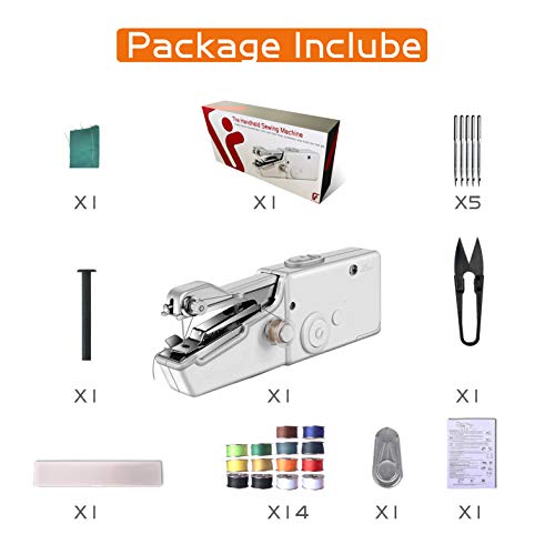 FLYMAN Handheld Sewing Machine, Handy Stitch, with Premium Full 26 Pack Pricepulse