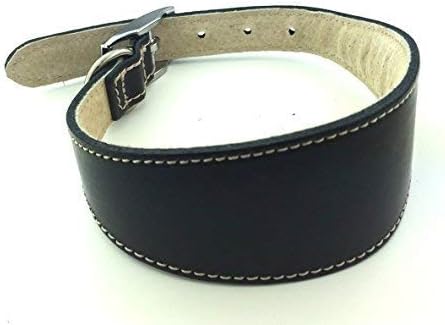 BBD Whippet Deluxe Collar, Black,12-14 inch (Pack of 1)