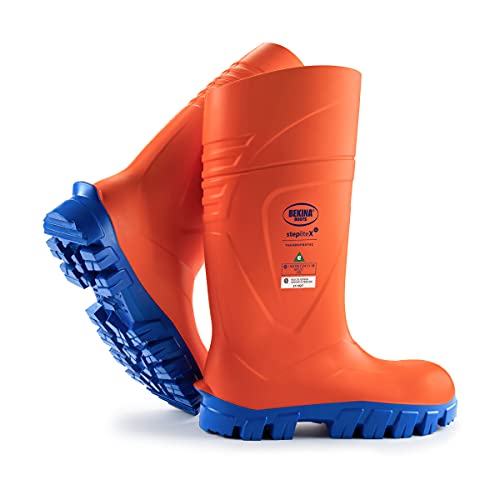 Bekina StepliteX ThermoProtec S5 Insulated Wellington Boots for Men and Women - Lightweight Waterproof Non Slip Composite Toe Work Boots for Men and Women; ASTM Rated
