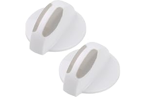 Seentech 134844410 Washer/Dryer Selector Knob - Compatible With Frigidaire, Westinghouse, Elec-trolux - Repalces: AP4339026, 1460965, 134844410, 134034900, 134034910 (Pack 2)