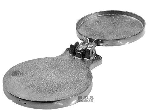Gordita and Sope Press Hamburger Patty Press Aluminum 4.5" Quality Flat Breads New