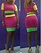 Beautyart Women Fashion Bandage Bodycon Dress Sexy Club Dress Party Midi Dress Vestidos, Black, Lrg