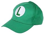 Super Mario Bro - Green Baseball Cap Luigi Hat