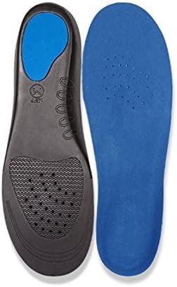 Fit Orthotics – Ultimate Custom Arch Support Shoe Insoles Insert Foot Pain Relief with Shock Absorption Flanel Cushion for Flat Feet Heel Plantar Fasciitis Balance Correction | Unisex (s)