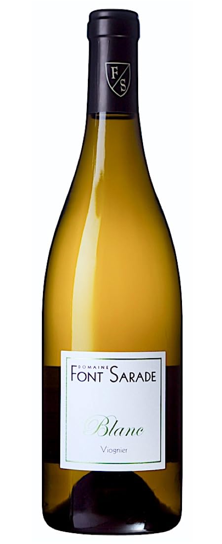 ル・ブラン・ヴィオニエ (ドメーヌ・フォン・サラド) Le Blanc Viognier (Domaine Font Sarade) / フランス/コート・デュ・ローヌ/白ワイン/辛口 / 750ml (750ml, 1, 本)