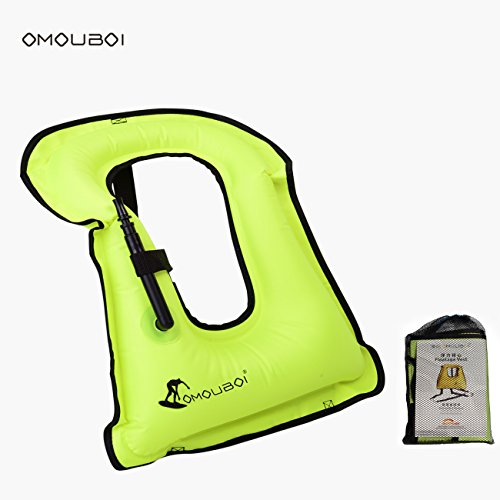 SUNNY LIFE JACKETS Adult Inflatable Snorkel Vest Snorkeling Adult Jacket Free Diving Swimming Safety Load Up