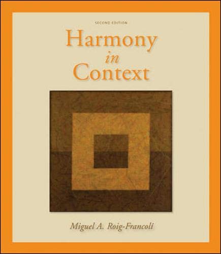 Harmony in Context by Miguel Roig-Francoli