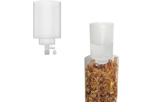 LimCryspp 1Pc Adjustable Moss Pole Watering Dripper Pro,Self Watering Spikes & Globes for Monstera, Epipremnum – Slow-Release