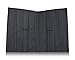 Allett Original Wallet, Black | Leather, Slim, Minimalist, Bifold | Holds 4-24+ Cards, Bills, Receipts | Wallets for Men & Women