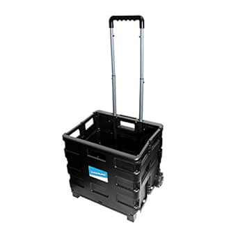 Silverline 633400 - Carretilla con caja plegable (25 kg)