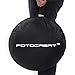 FOTOCREAT-5x6.5ft(1.5x2m) Black/White Double-Sided Pop-Up Collapsible Backdrop -Reflector Photo Backdrop Background for Video & Photo