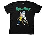 Ripple Junction Rick & Morty Eyes Open Adult T-Shirt 2XL Black