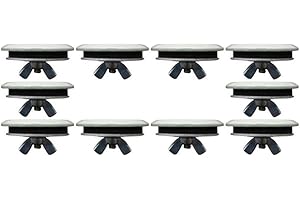 COREX 3/4" Oil Tight/Weather-Resistant Hole Seal - Knockout Seal with Gasket for Electrical Conduit - Steel - Grey - Pack of 10