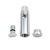 CAMWAY 1 x Snuff Bullet Metal Rocket Powder Dispenser Snorter Snuffer Vial Tube Bottle