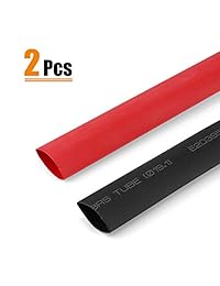 Urbest® 300pcs 2: 1 Tubo termorretráctil Tubo Manguito Envoltura Cable de alambre 6 Color 11 Tamaño