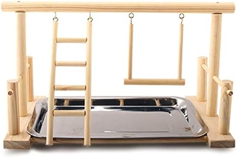 stand di gioco per uccelli