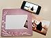 Lifeway Design Custom Insert Photo Mouse Pad, Personalized Picture Frame Mousepad, Holds Customizable 4x6 Photo Insert, Made in USA, Premium Quality, Idea, 7.5x8 inch Pad (Flowers)