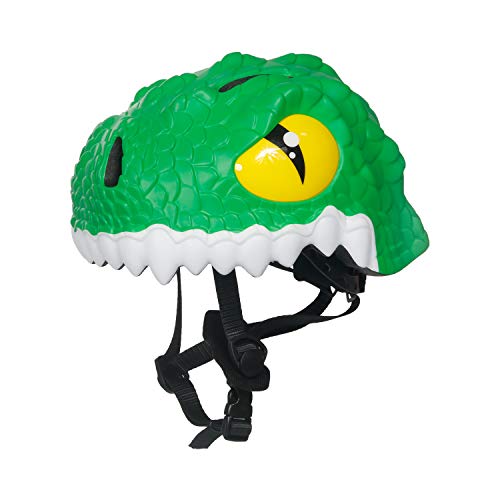 image for Bavilk Toddler Bike Helmets Dinosaur Helmets Adjustable Multi Sports B